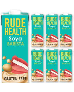 Rude Health Soya Organic Barista Drink (6 X 1L)