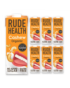 Rude Health Cashew Organic Drink (6 X 1L)
