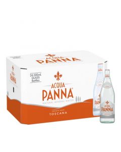 Buy Acqua Panna Mineral Water Glass Bottles (24x500mL) online