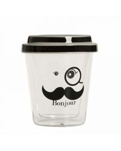 Buy BiggDesign Bonjour Double Walled Cup 200mL online