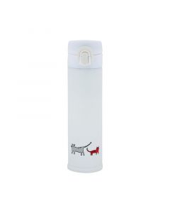 Buy Biggdesign Cats Design Thermos Travel Mug 330mL White online
