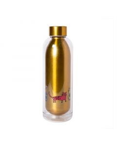 Buy Biggdesign Cats Water Bottle Gold 700mL online