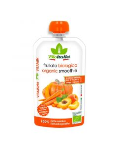 Buy Bioitalia Carrot Apricot & Pumpkin Smoothie (6 Packs of 120g) online
