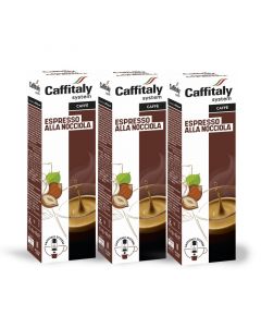 Buy Caffitaly Ecaffe Hazelnut Coffee Capsules (3 Packs of 10) online