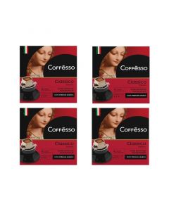 Buy Coffesso Classico Italiano Drip Coffee Bags (4 Packs of 5) online