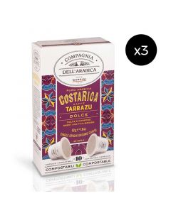 Corsini Costa Rica Nespresso Capsules (3 Packs of 10)