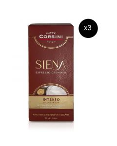 Buy Corsini Siena Nespresso Coffee Capsules (3 Packs of 10) online