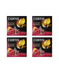 Buy Curtis Summer Berries Herbal Fruit Tea Pyramids (4 Packs of 20) online