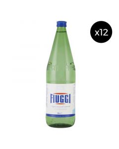 Buy Fiuggi Vivace Sparkling Water Glass Bottles (12x1L) online