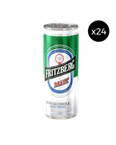 Buy Fritzberg Non Alcoholic Malt Drink (24 Cans of 300mL) online