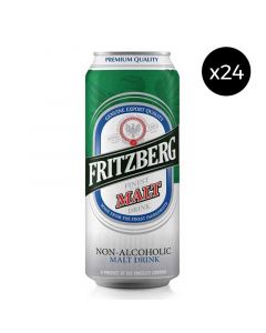 Fritzberg Non Alcoholic Malt Drink (24 Cans of 500mL)