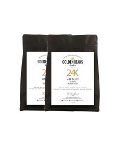 Buy Golden Beans 24K Mar Dulce Nicaragua Coffee Beans (2 Packs of 250g) online