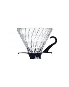 Buy Hario V60 Glass Coffee Dripper Size 02 Black online