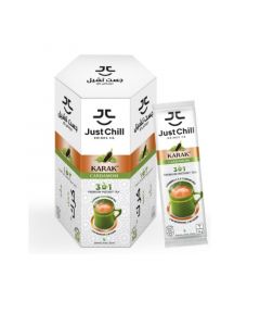 Buy Just Chill Drinks Co Karak Chai Cardamom Premix Sachets (10x26g) online