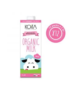Buy Koita Organic Skim Milk (12 Packs of 1L) online