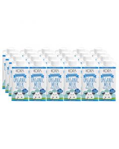 Buy Koita Organic Whole Fat Milk (24 Packs of 200mL) online