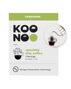 Buy Koonoo Cardamom Specialty Coffee Drip Bags (Pack of 7) online