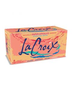 Buy LaCroix Pamplemousse (Grapefruit) Sparkling Water (8x355mL) online