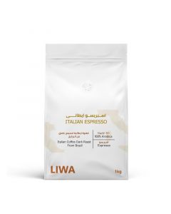 Buy Liwa Roastery Italian Espresso Coffee Beans 1kg online