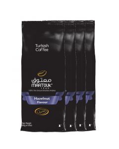 Buy Maatouk Turkish Hazelnut Ground Coffee (4x250g) online