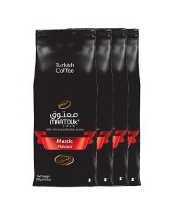 Buy Maatouk Turkish Mastic Ground Coffee (4x250g) online