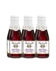 Martinelli's Sparkling Apple Grape Juice (6 Bottles of 250mL)