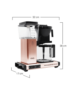 Moccamaster KBG Select Coffee Machine - Copper