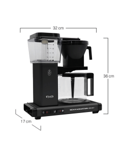Moccamaster KBG Select Coffee Machine - Matte Black