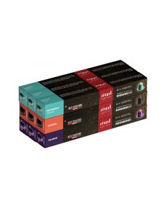 Buy Mood Espresso Palermo, Intenso, Indonesian Toraja Nespresso Aluminium Capsules (90pcs) online
