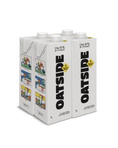 Buy Oatside Barista Blend Oat Milk (4x1L) online