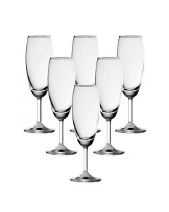 Buy Ocean Classic Champagne Flute Glass 185mL 6Pcs Set online
