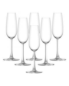 Buy Ocean Madison Flute Champagne Glass 210mL 6Pcs Set online