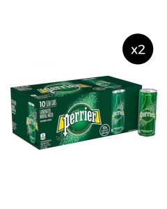 Buy Perrier Sparkling Water Cans (2x10x250mL) online