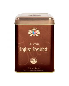 Buy Premier's English Breakfast Square Metal Tea Caddy 125g online