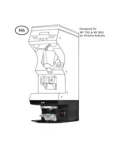 Puqpress M6 Integrated Tamper - Black