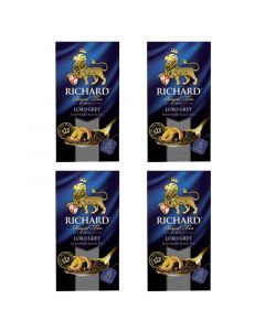 Buy Richard Lord Grey Black Tea Bags (4 Packs of 25) online