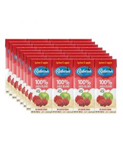 Buy Rubicon Lychee & Apple No Sugar Added Juice (8x4x200mL) online