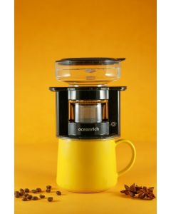 Oceanrich S2 Mini Coffee Maker Black 