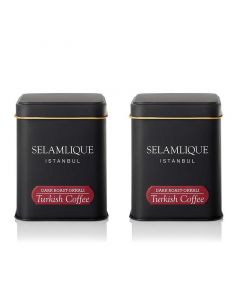 Buy Selamlique Turkish Dark Roast Coffee (2 Packs of 125g) online
