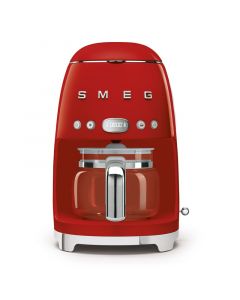 Buy Smeg 50'S Retro Style Aesthetic Drip Filter Coffee Machine Red online