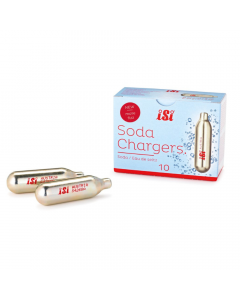iSi Soda Chargers – 10 Pack CO2 for Carbonating Beverages