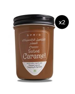 Buy Sprig Salted Caramel Sauce (2 Packs of 290g) online