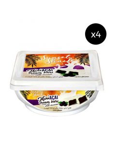 Sunset Shack Acai Mini Bombom White Chocolate (4 Packs of 500g)