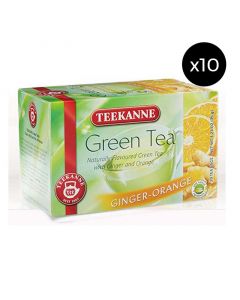 Buy Teekanne Ginger Orange Green Tea Bags online