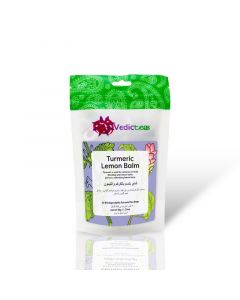 Buy Vedic Teas Turmeric Lemon Balm Tea Bags (20pcs) online