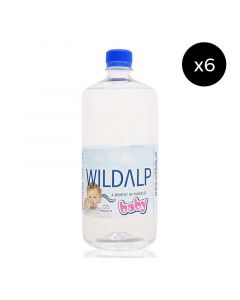 Buy Wildalp Baby Natural Mineral Water Bottles (6x1L) online