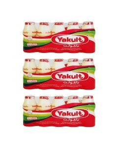 Buy Yakult Non-Fat Probiotic Milk Drink (3x5 Bottles) online