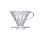 Buy Hario V60 Plastic Coffee Dripper Size 02 Clear online