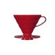 Buy Hario V60 Plastic Coffee Dripper Size 02 Red online