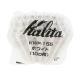 Buy Kalita KWF-155 Wave Paper Filters White (100pcs) online